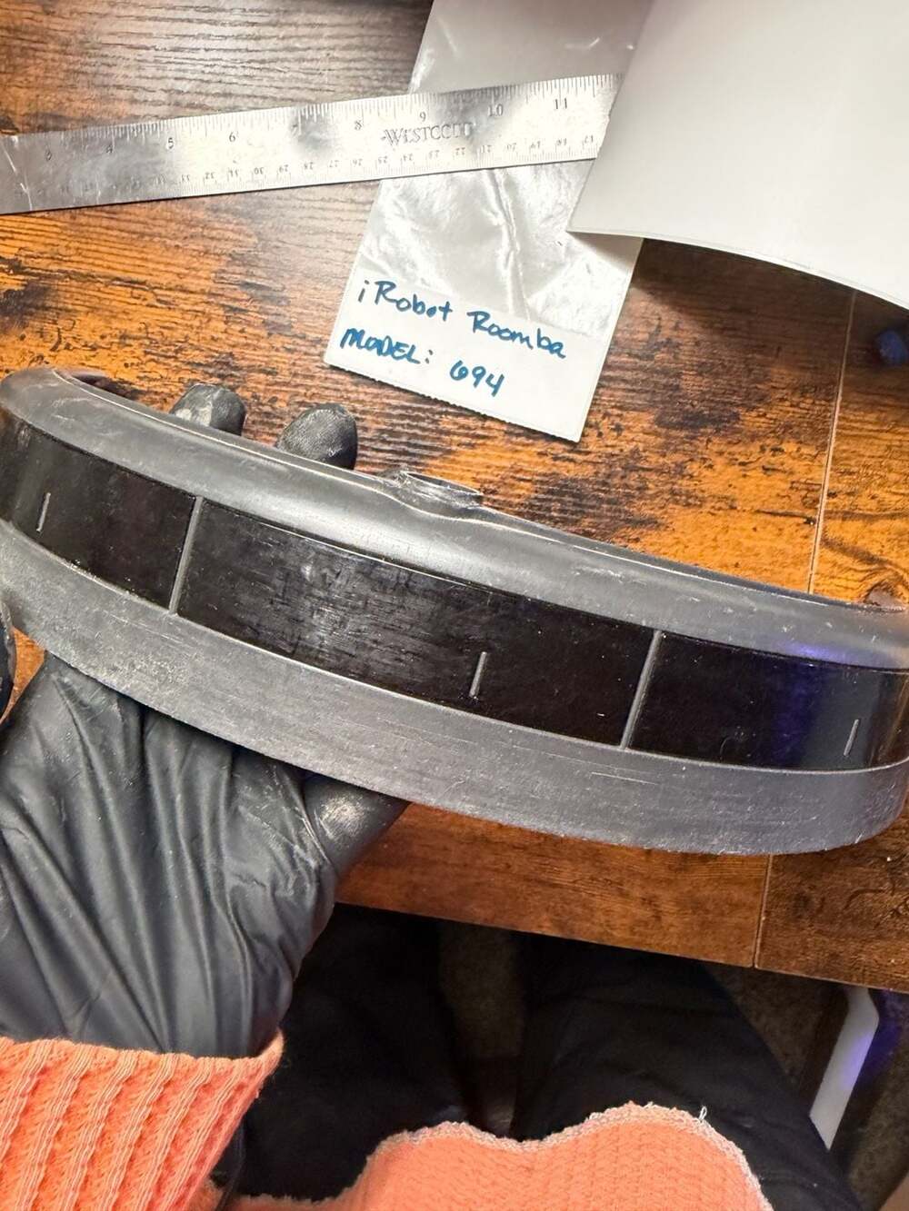 iRobot Roomba 694 OEM Replacement Front Bumper Shell